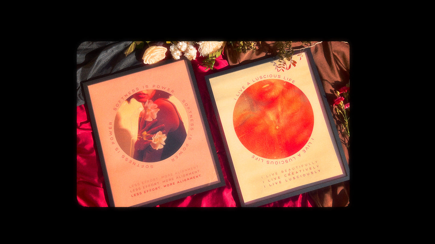 THE MAGNETIC FREAKQUENCY - PREMIUM LIMITED EDITION FINE ART PRINT, GLASS-FRAMED