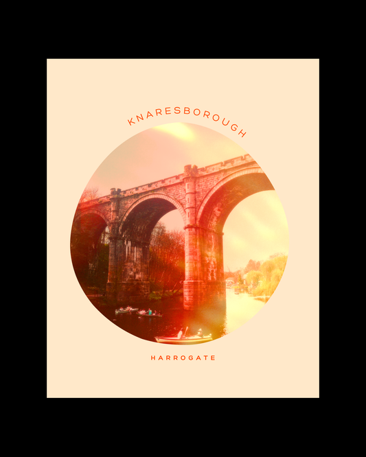 KNARESBOROUGH II - PREMIUM LIMITED EDITION FINE ART PRINT, GLASS-FRAMED