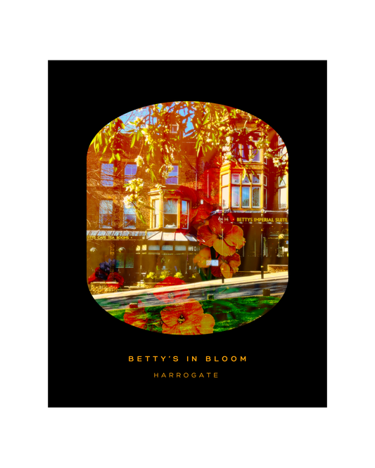 BETTY'S IN BLOOM I - PREMIUM LIMITED EDITION FINE ART PRINT, GLASS-FRAMED