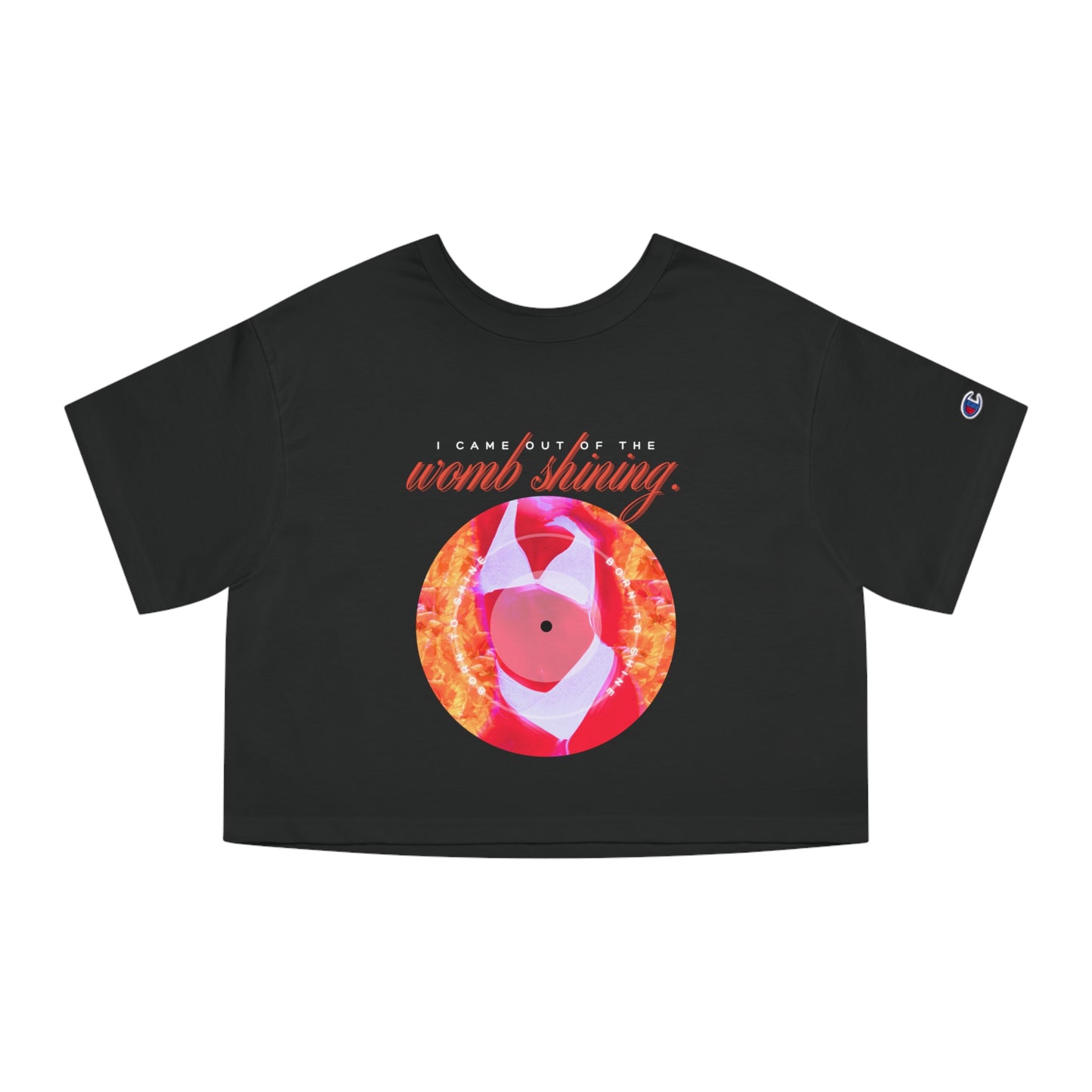 The CAME OUT THE WOMB SHINING Frequency Tee