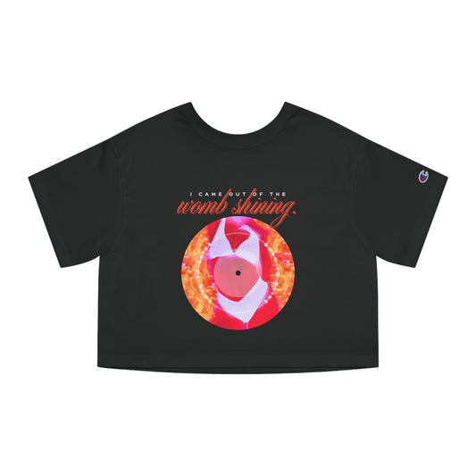 The CAME OUT THE WOMB SHINING Frequency Tee